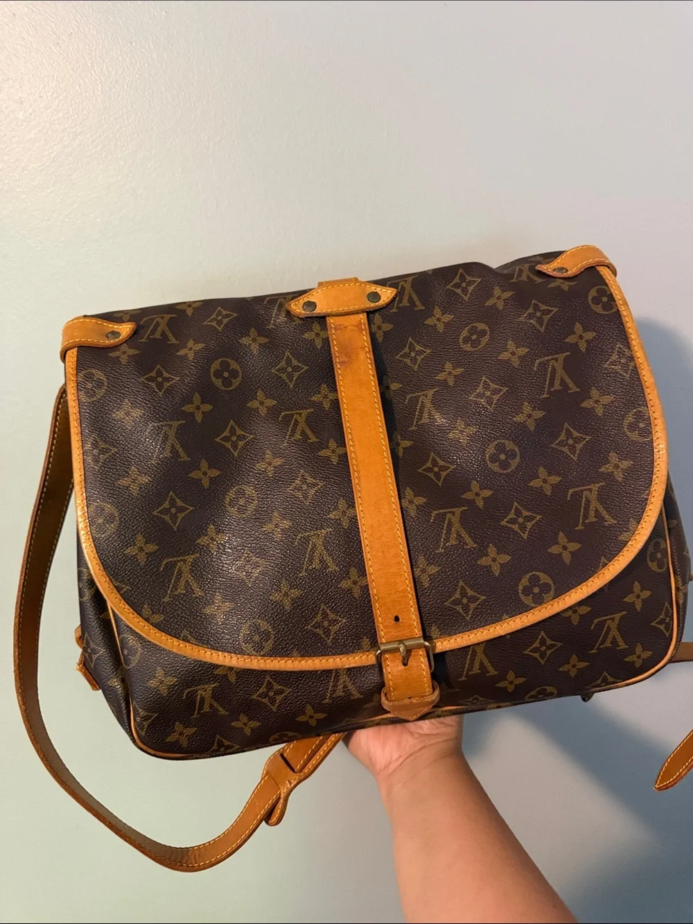 Louis vuitton Saumur 35 monogram